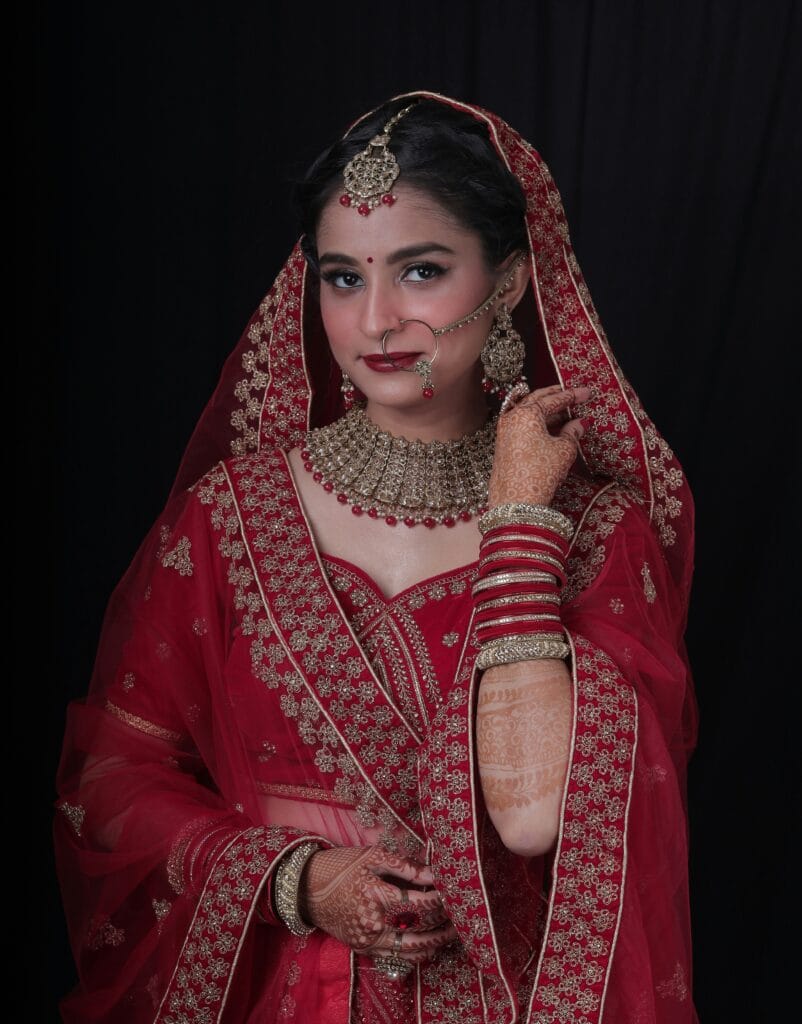 bridal makeup in ballia