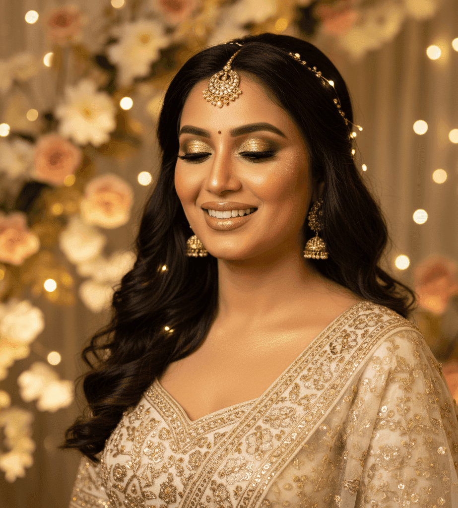 professional HD engagement makeup products used by Varanasi makeup artist