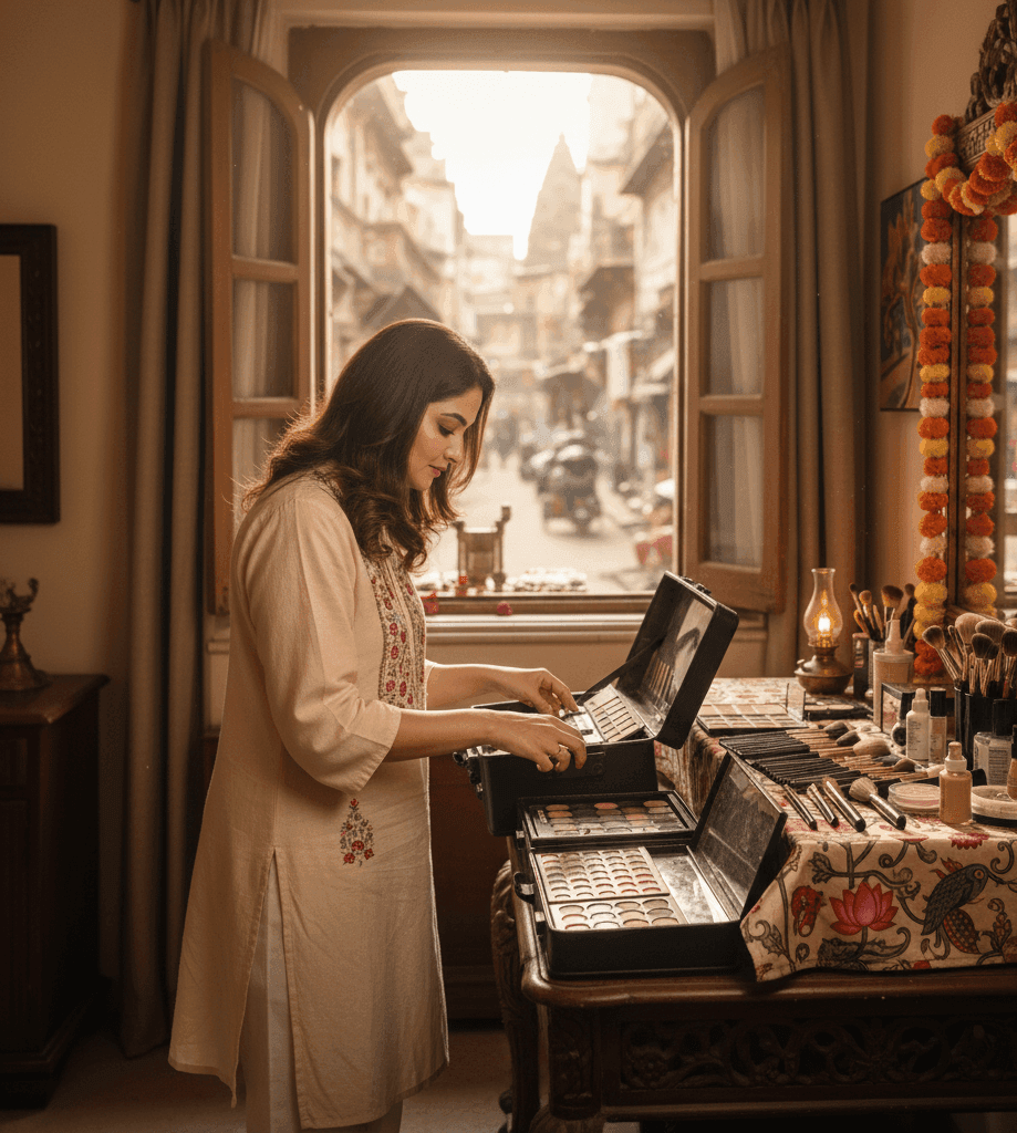 party makeup in varanasi home service 