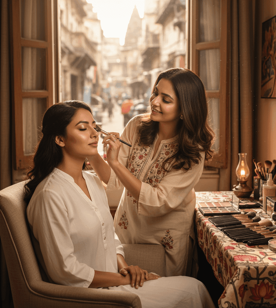 soft-glam-party-makeup-balliahome service