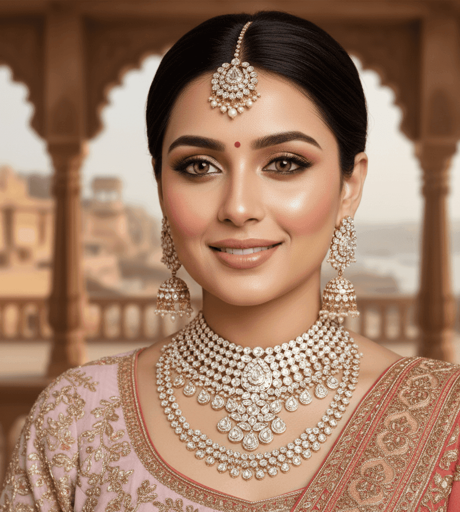 Professional bridal makeup artist in Rohania Varanasi providing home service