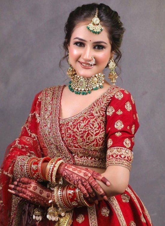HD bridal makeup (2) HD bridal makeup
